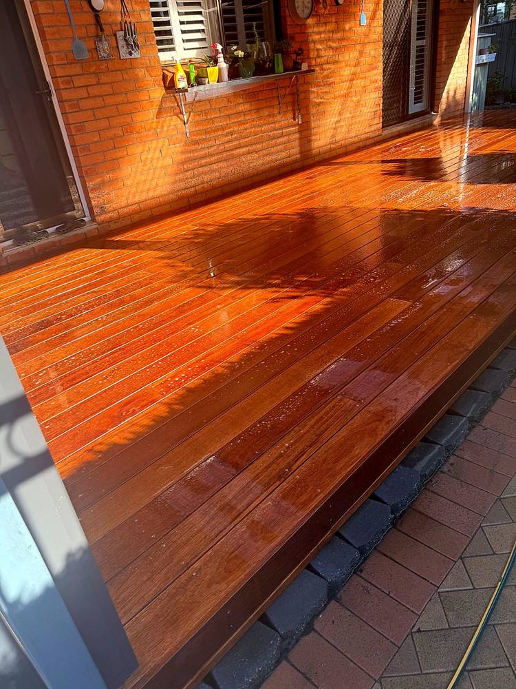 Merbau deck reclad in Coffs Harbour